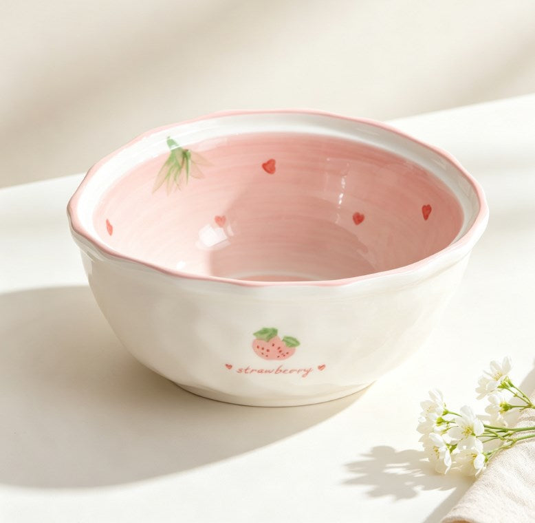 Versatile Ceramic Fruit Bowl & Decorative Tabletop Dish | Elegant Snack & Dessert Tray for Weddings, Banquets & Gifting